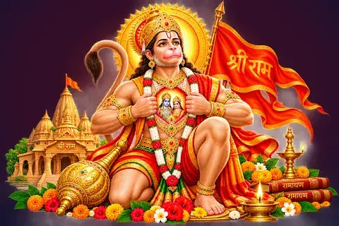 हनुमान जयंती का सुंदर चित्र