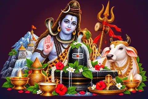 महाशिवरात्रि का सुंदर चित्र