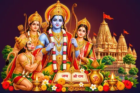 राम नवमी का सुंदर चित्र