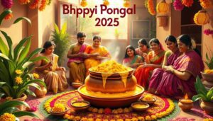 Read more about the article भोगी पोंगल 2025 – पौष संक्रांति का पावन त्योहार | Bhogi Pongal 2025