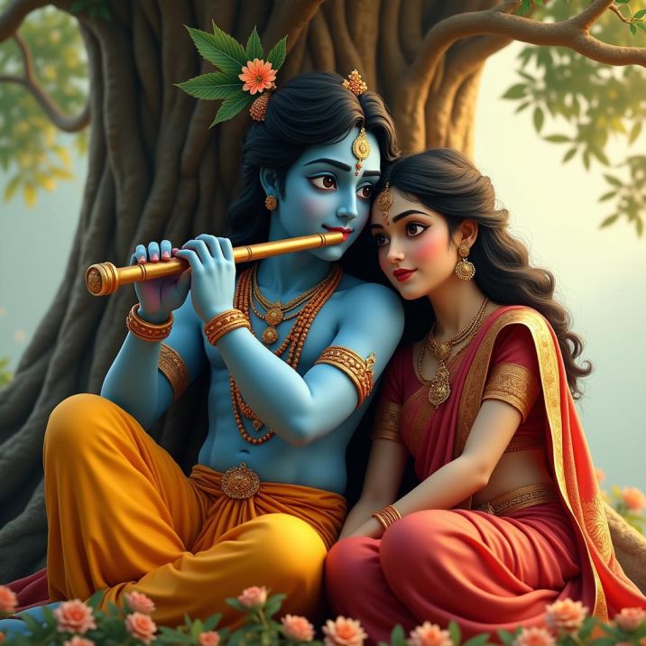 radha krishna ki photo