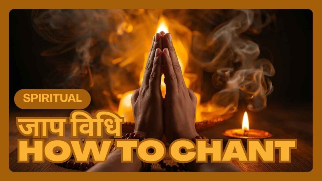 शिव जी के 108 नाम जाप विधि - रुद्राक्ष माला से पूजा करते भक्त की divine image